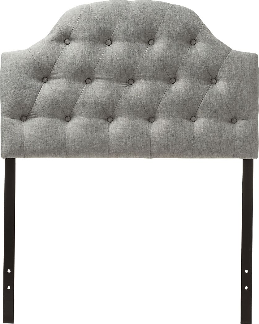 Asombra Gray Twin Headboard