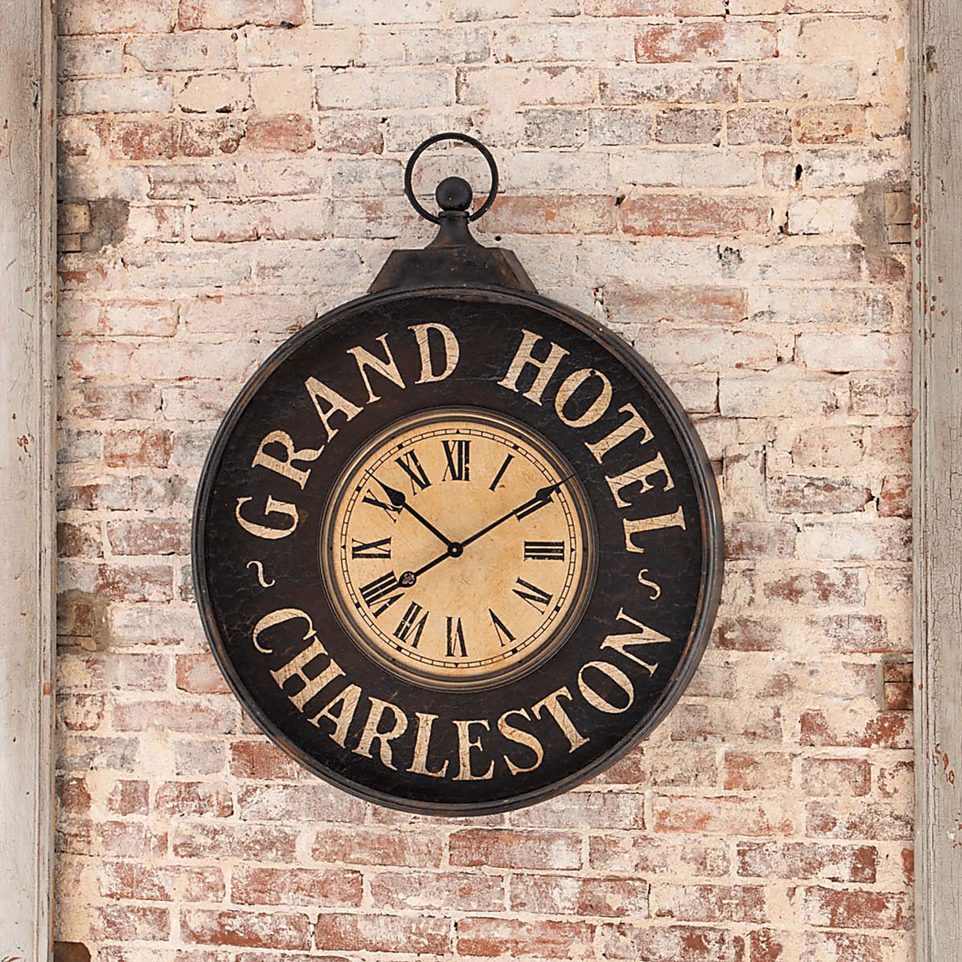 Asotin Black Wall Clock - Image 2