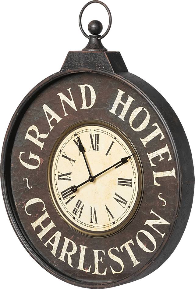 Asotin Black Wall Clock - Thumbnail - Image 1