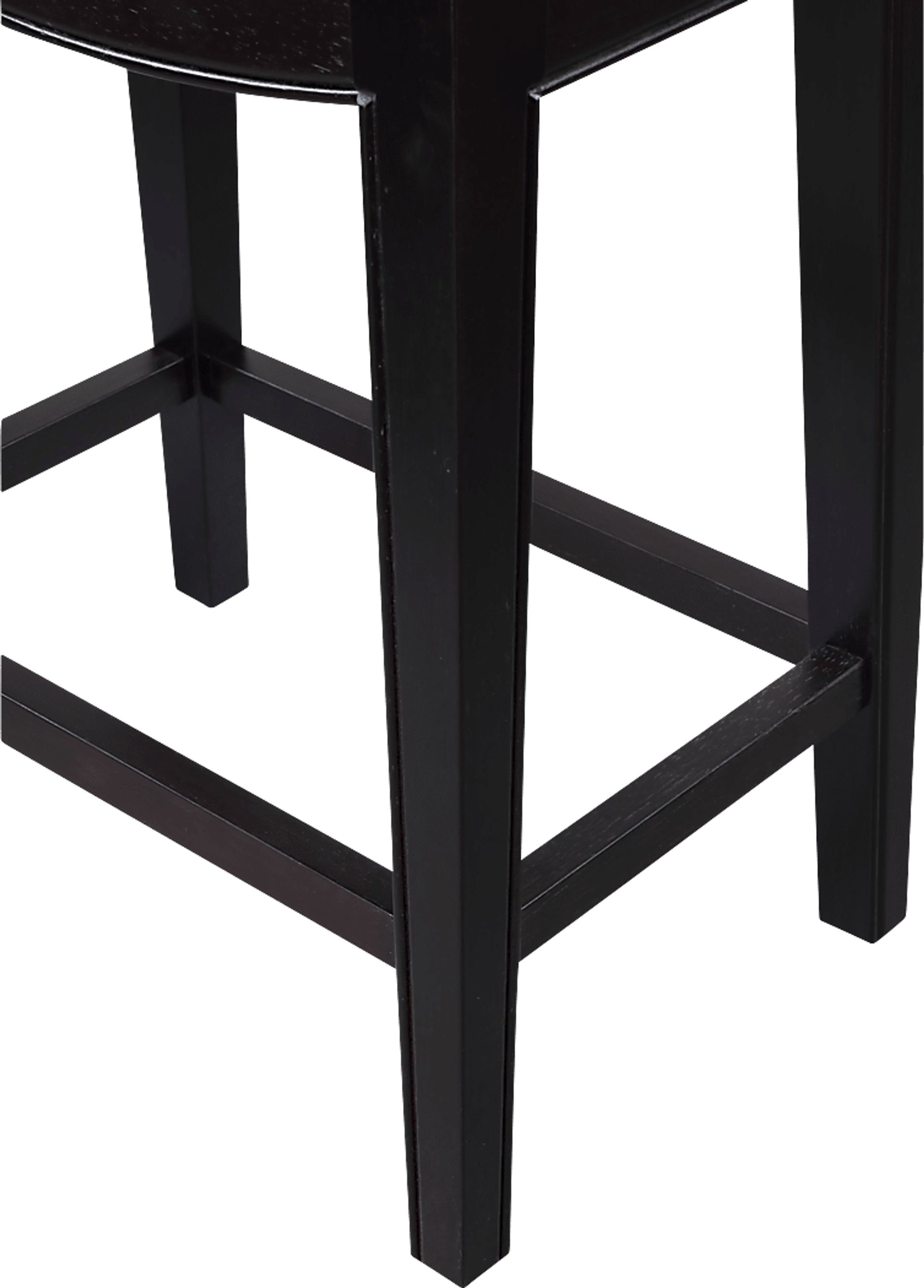 Aspasia Black Counter Height Stool, Set of 2 - Image 3