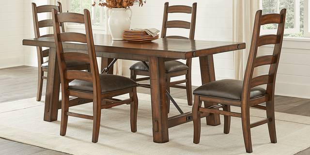 Aspen Grove Cherry 6 Pc Rectangle Dining Set - Thumbnail - Image 1