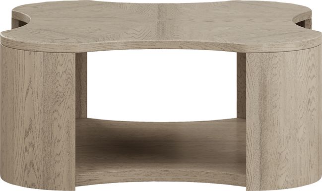 Aspen Grove Tan Cocktail Table