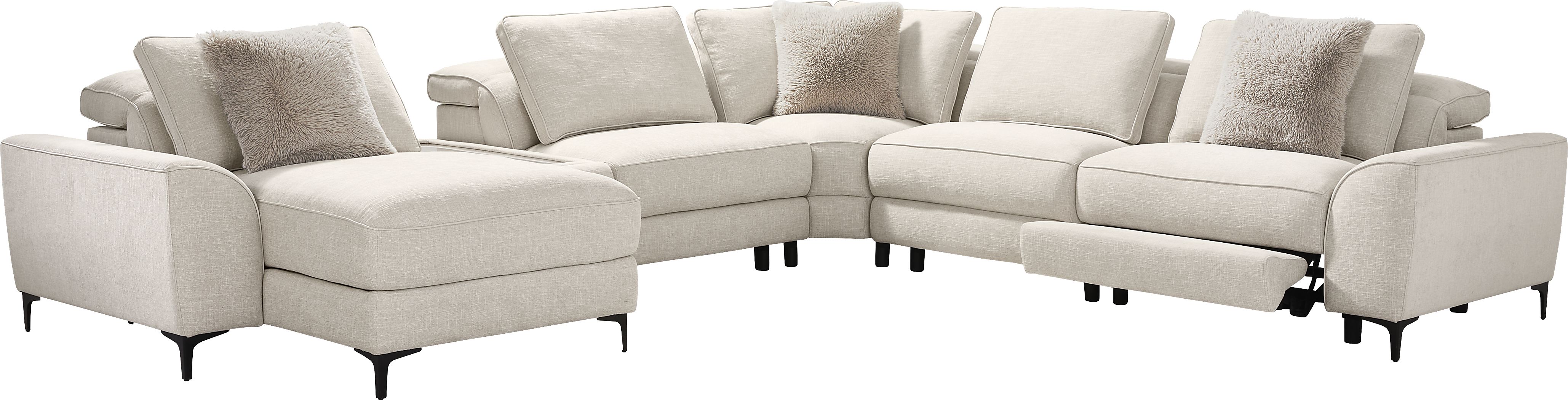 Cindy Crawford Home Aspen Sectional - Thumbnail 4