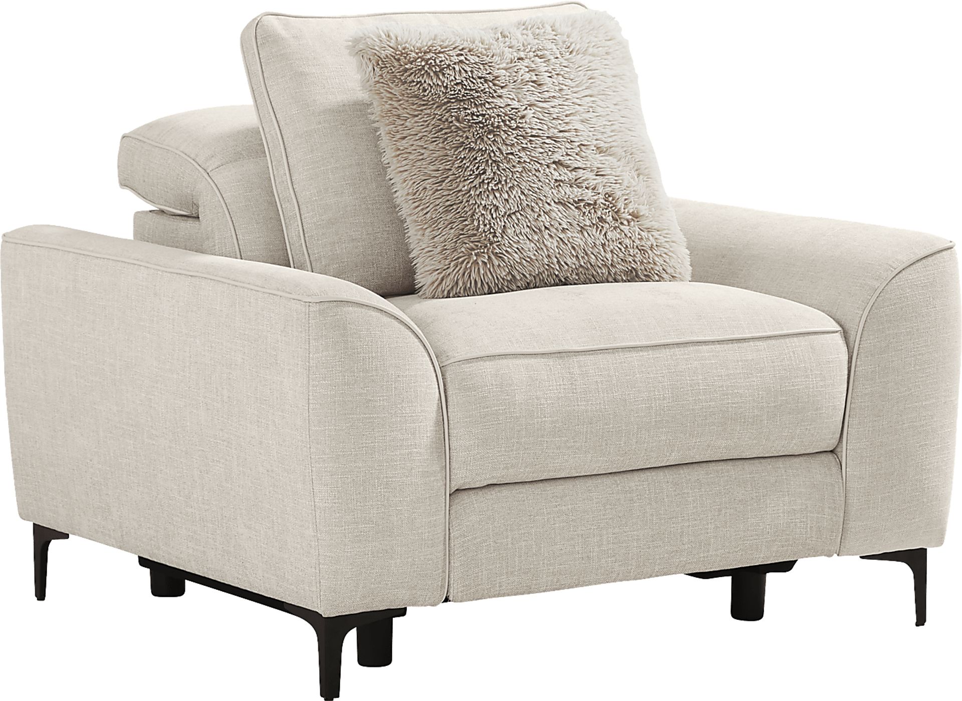 Aspen Sand Dual Power Recliner - Image 3