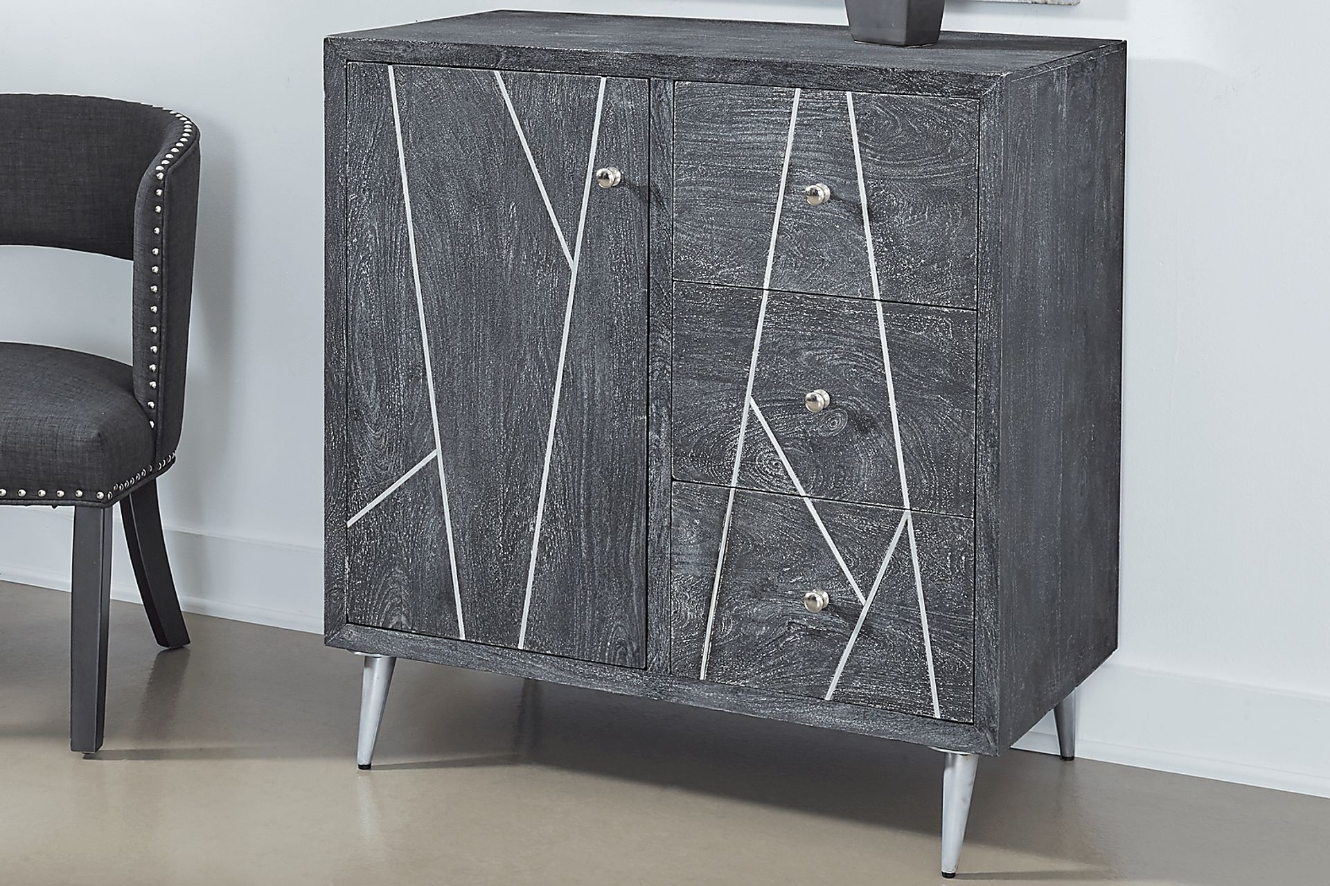 Asphite Gray Cabinet - Image 4
