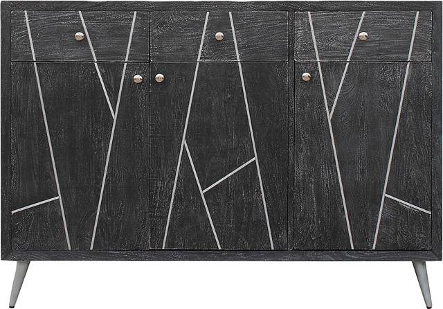 Asphite Gray Credenza - Thumbnail - Image 2