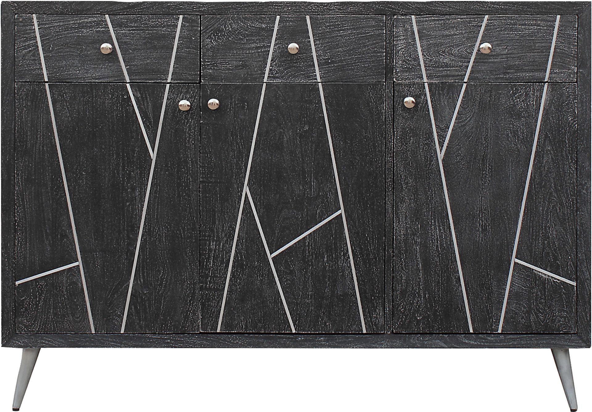 Asphite Gray Credenza - Image 2
