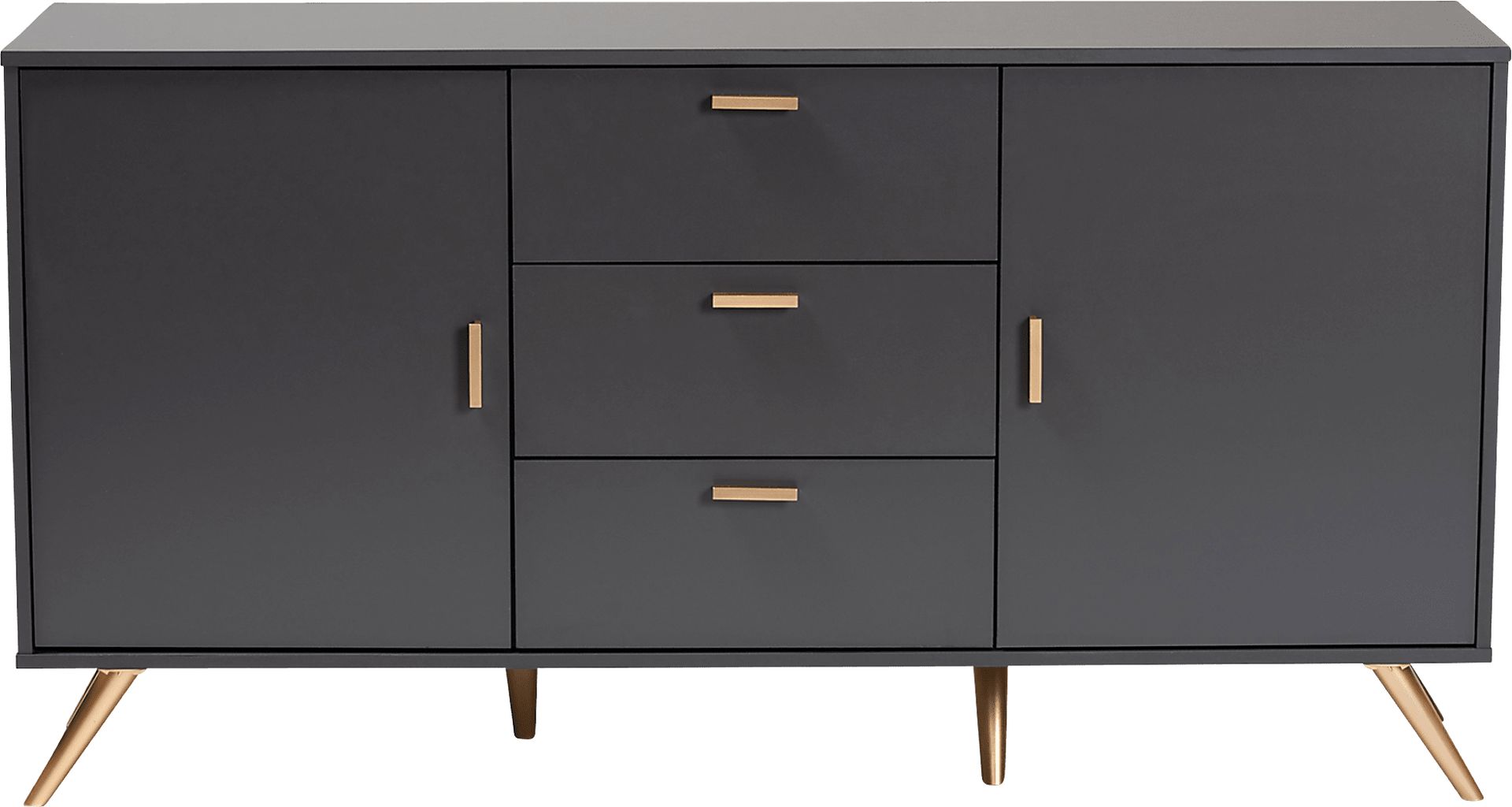 Aspinwall Dark Gray Sideboard - Image 3