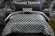 Aspunwall Black Silver 5 Pc Queen Comforter Set