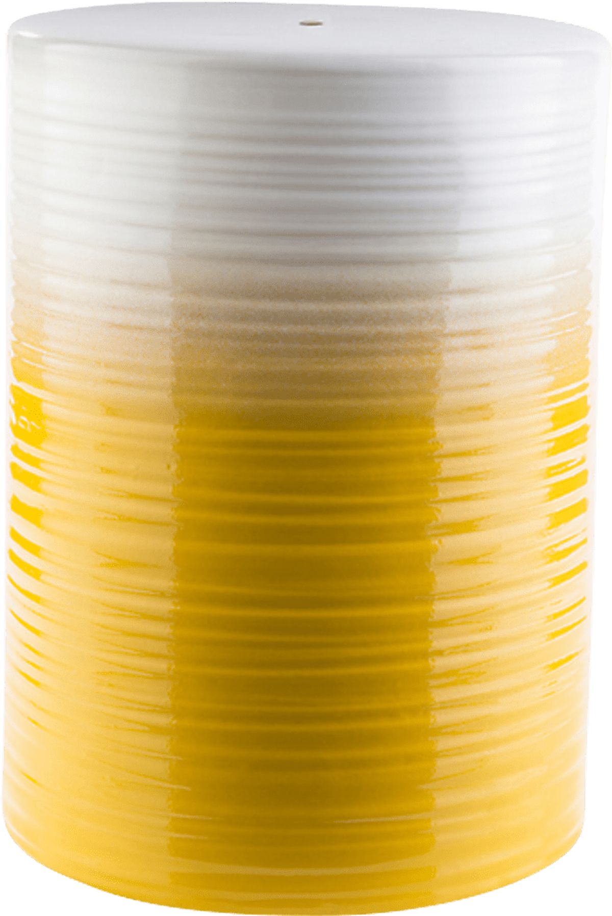 Assana Yellow Colors Ceramic Outdoor Stool Rooms to Go