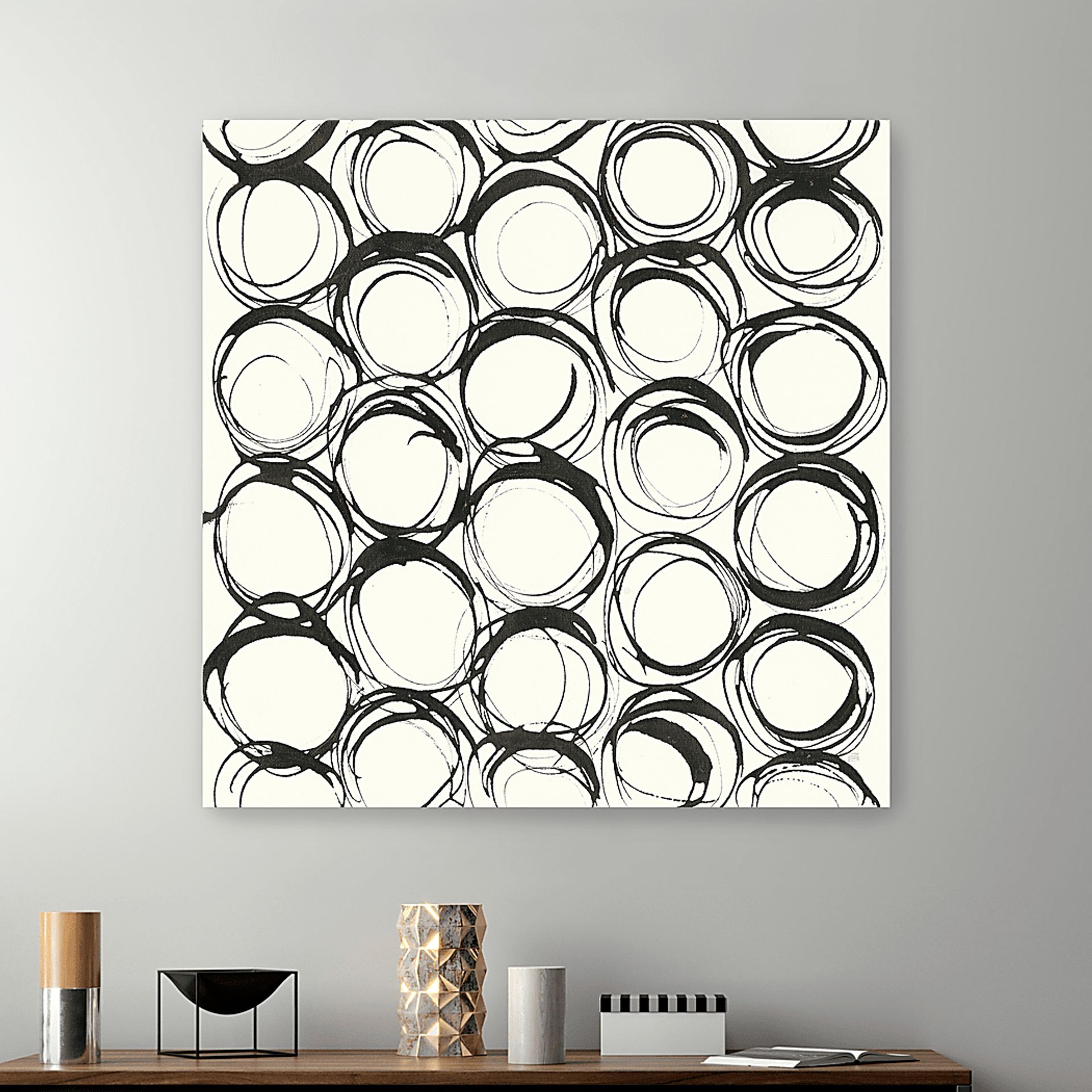 Assortment of Pearls White Artwork - Image 3