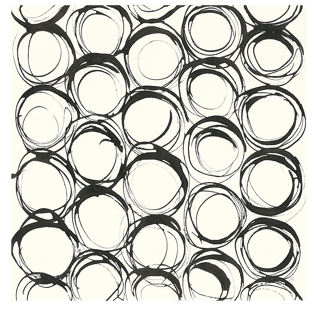 Assortment of Pearls White Artwork