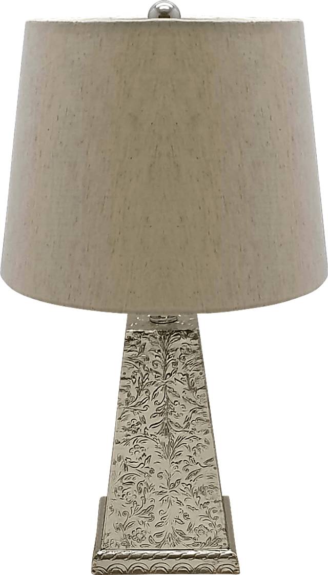 Aster Avenue Silver Lamp - Thumbnail - Image 1