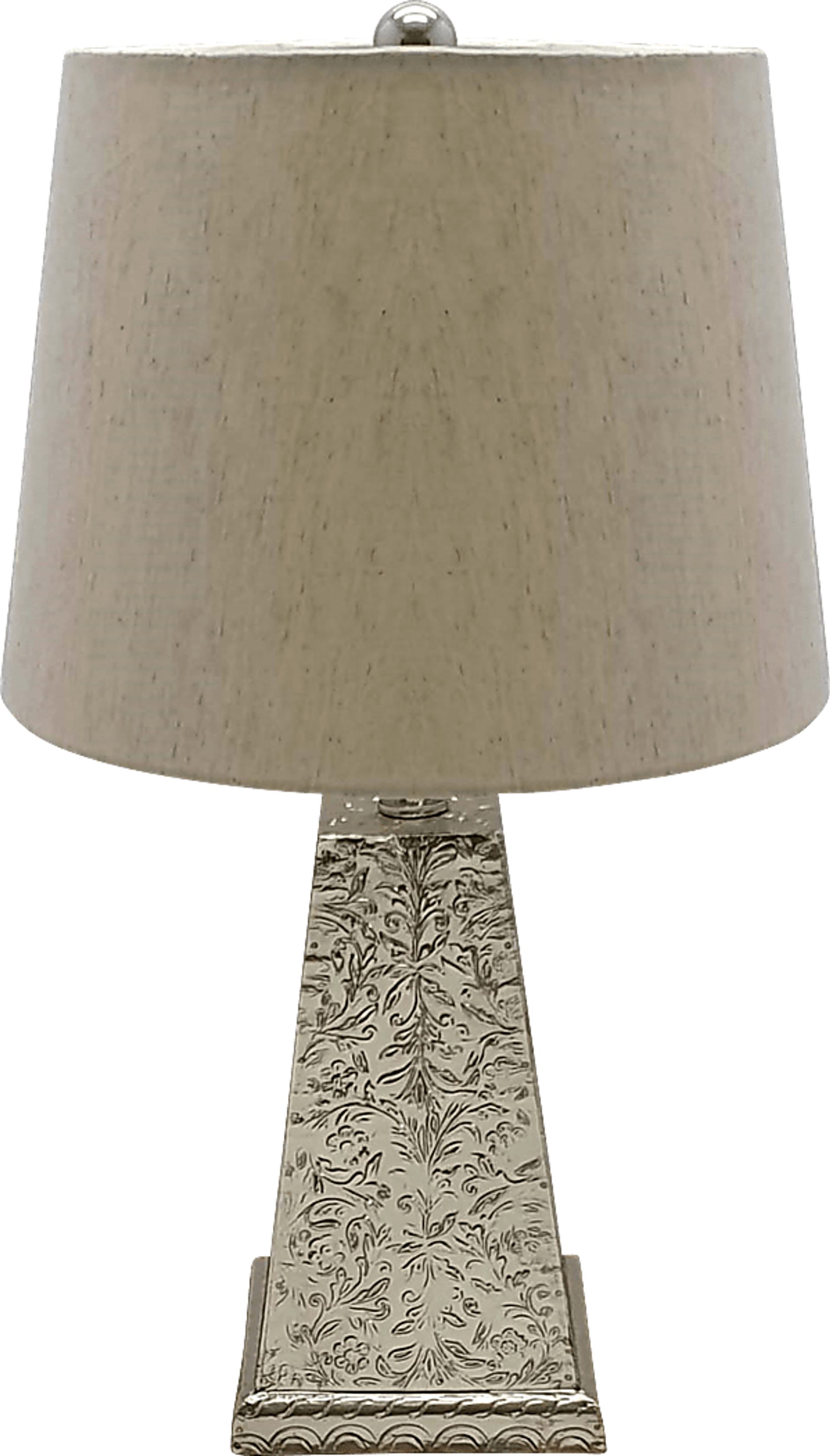 Aster Avenue Silver Lamp - Image 1