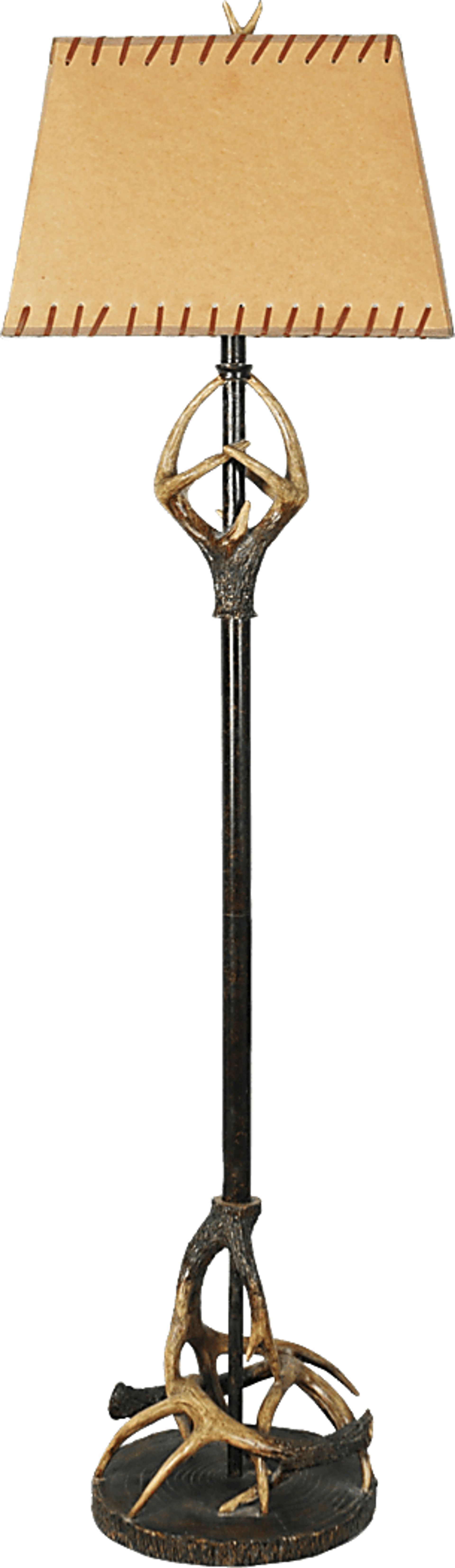 Aster Ridge Brown Floor Lamp - Image 1