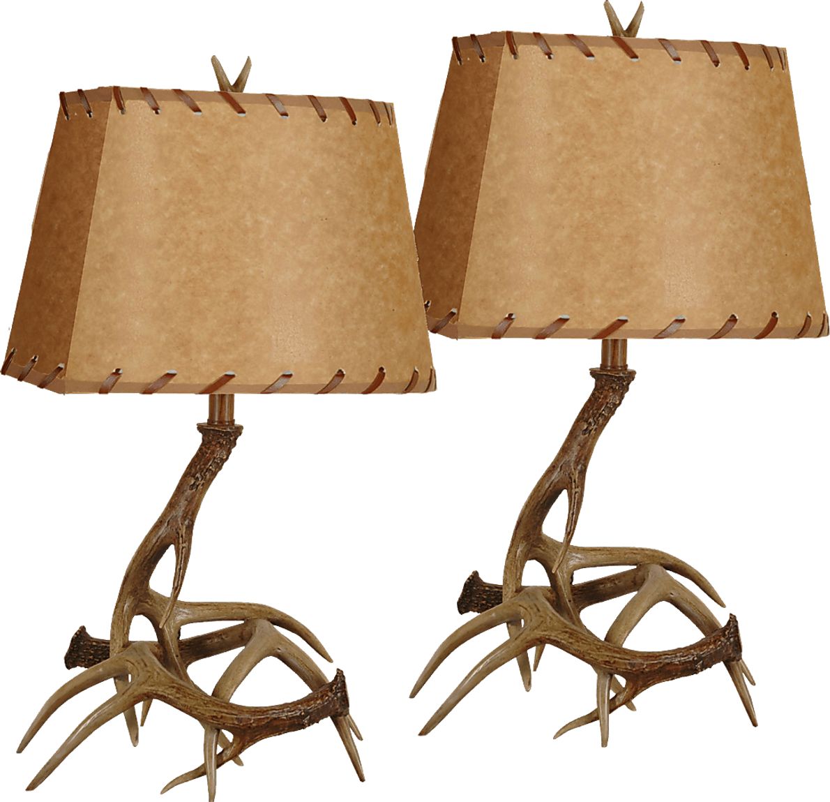 Aster Ridge Brown Lamp, Set of 2