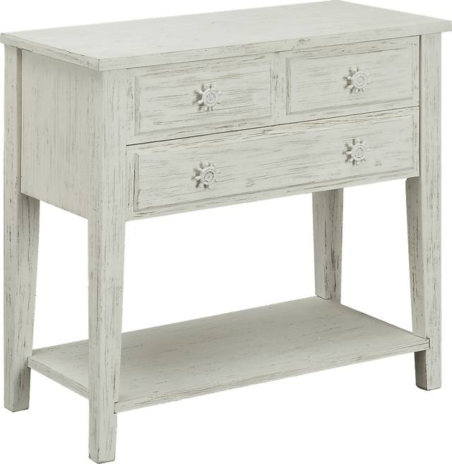 Aster White Accent Table - Thumbnail - Image 1