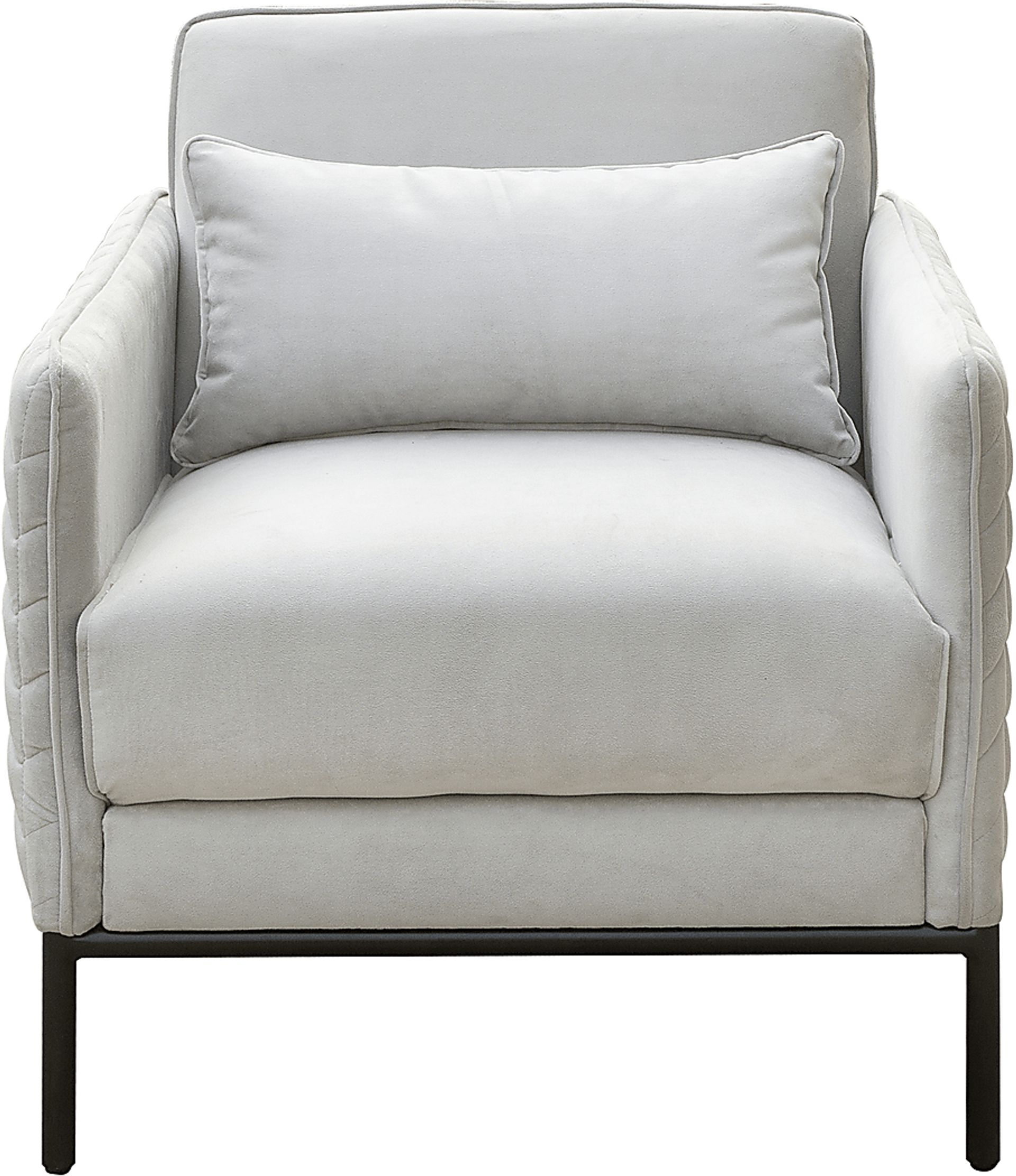 Asteren Silver Accent Chair - Image 3