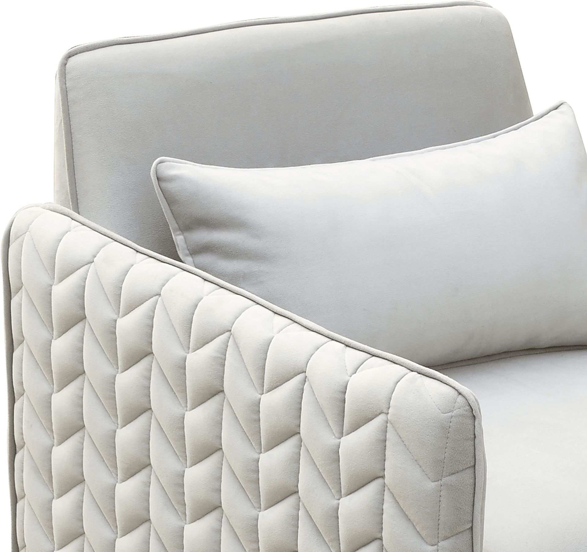Asteren Silver Accent Chair - Image 6