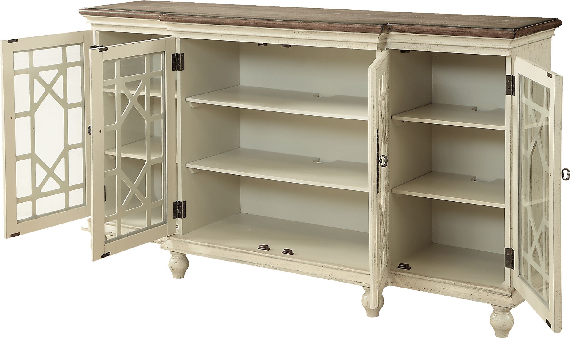 Asterwind Beige Credenza - Image 3