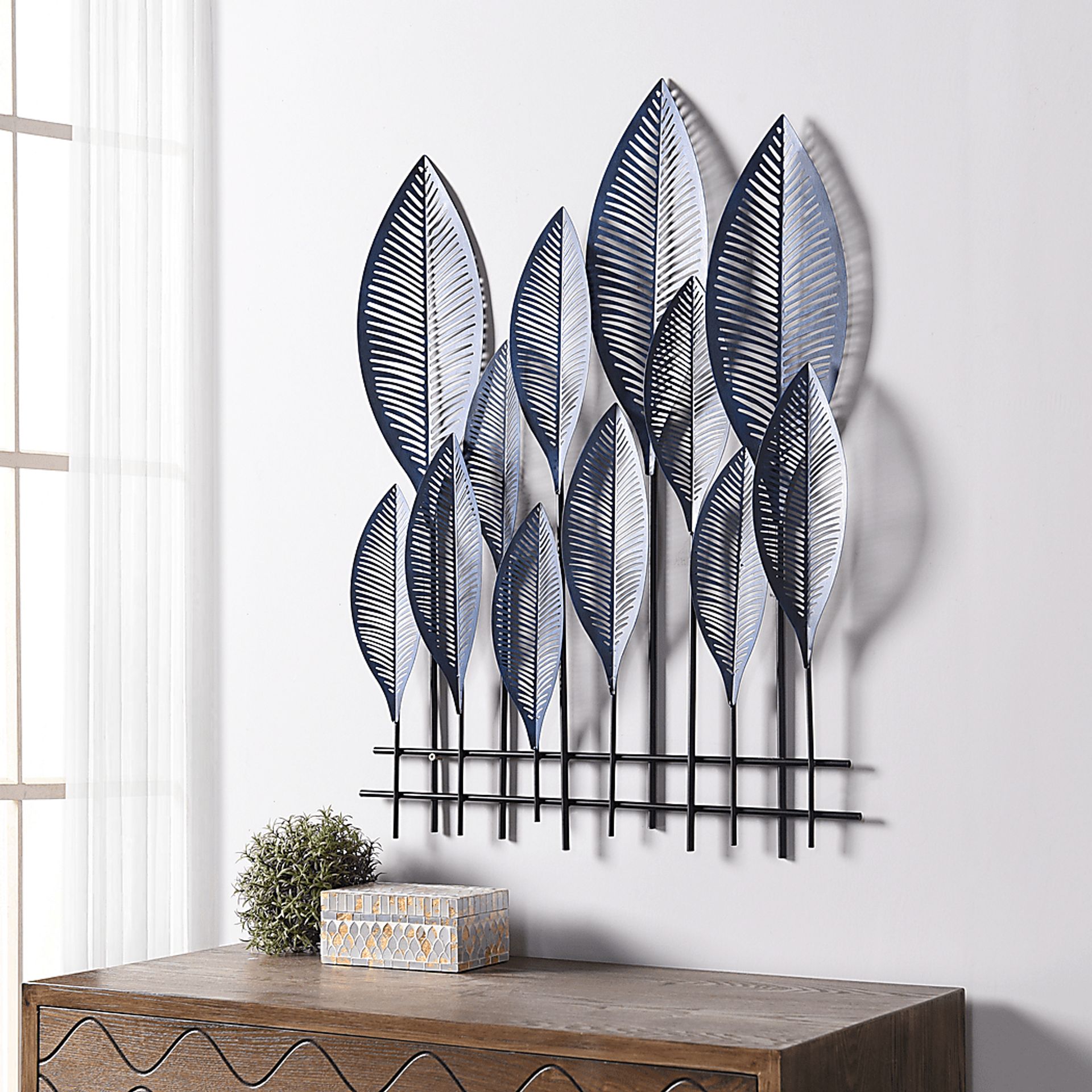 Astes Blue Wall Decor - Image 2
