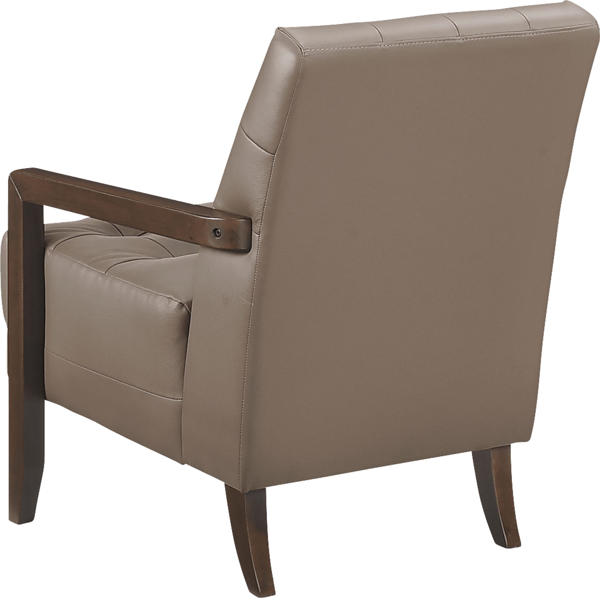 Astin Brown Accent Chair - Image 4