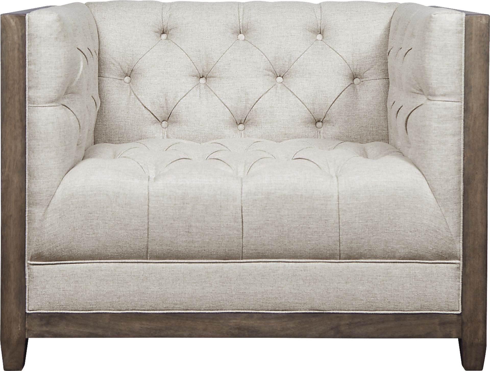 Astincourt Beige Accent Chair - Image 2