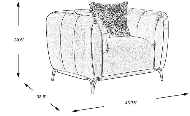 Dimension Image. Please refer to the Dimension Tab on this page for dimension details.