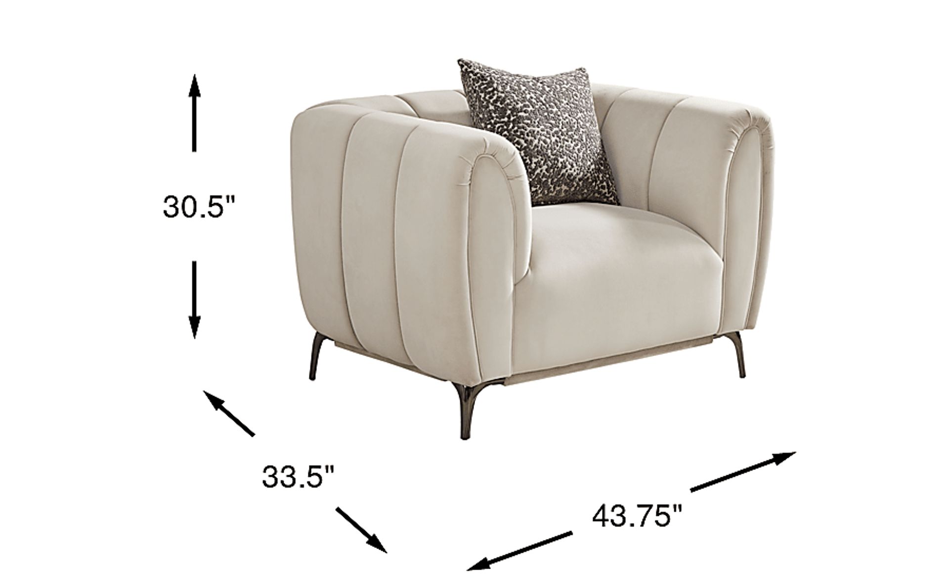 Dimension Image. Please refer to the Dimension Tab on this page for dimension details.