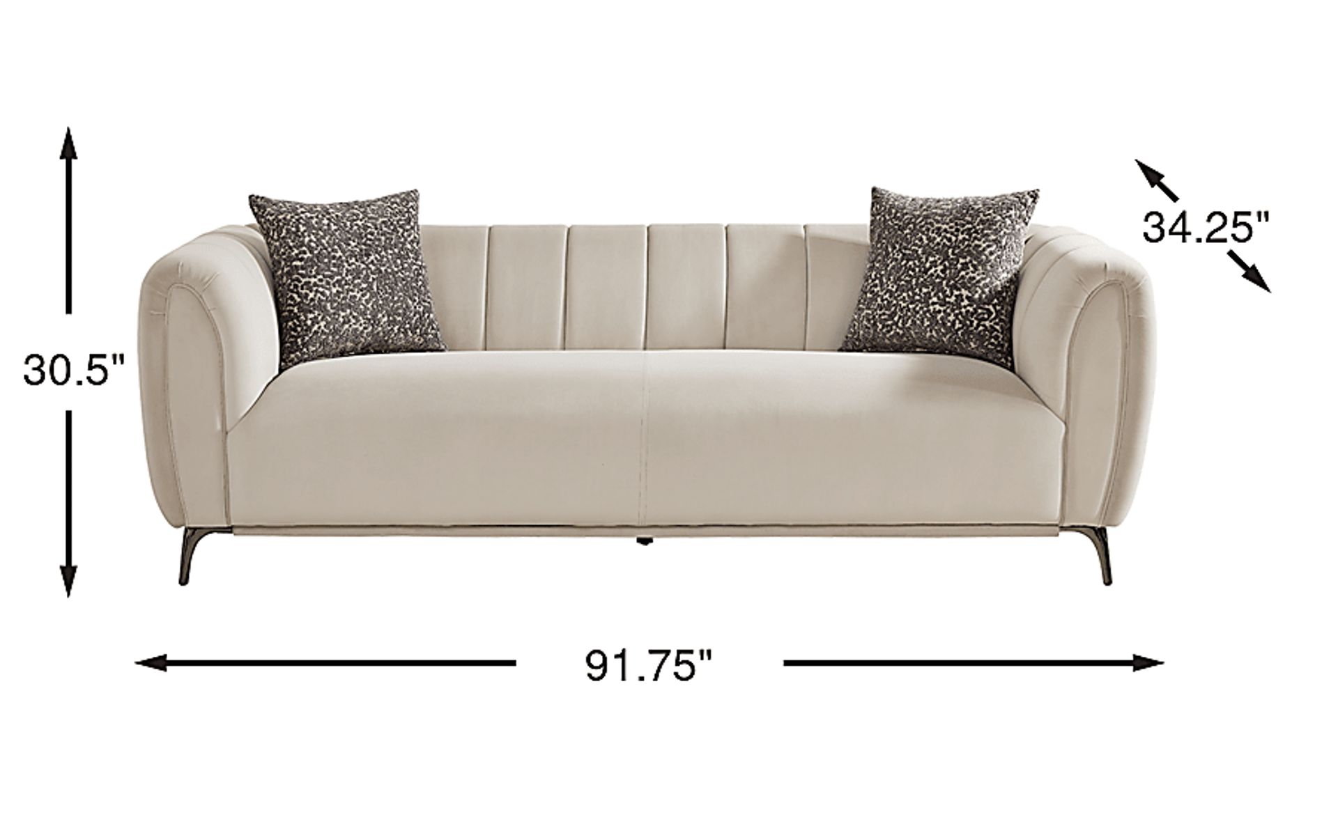 Dimension Image. Please refer to the Dimension Tab on this page for dimension details.