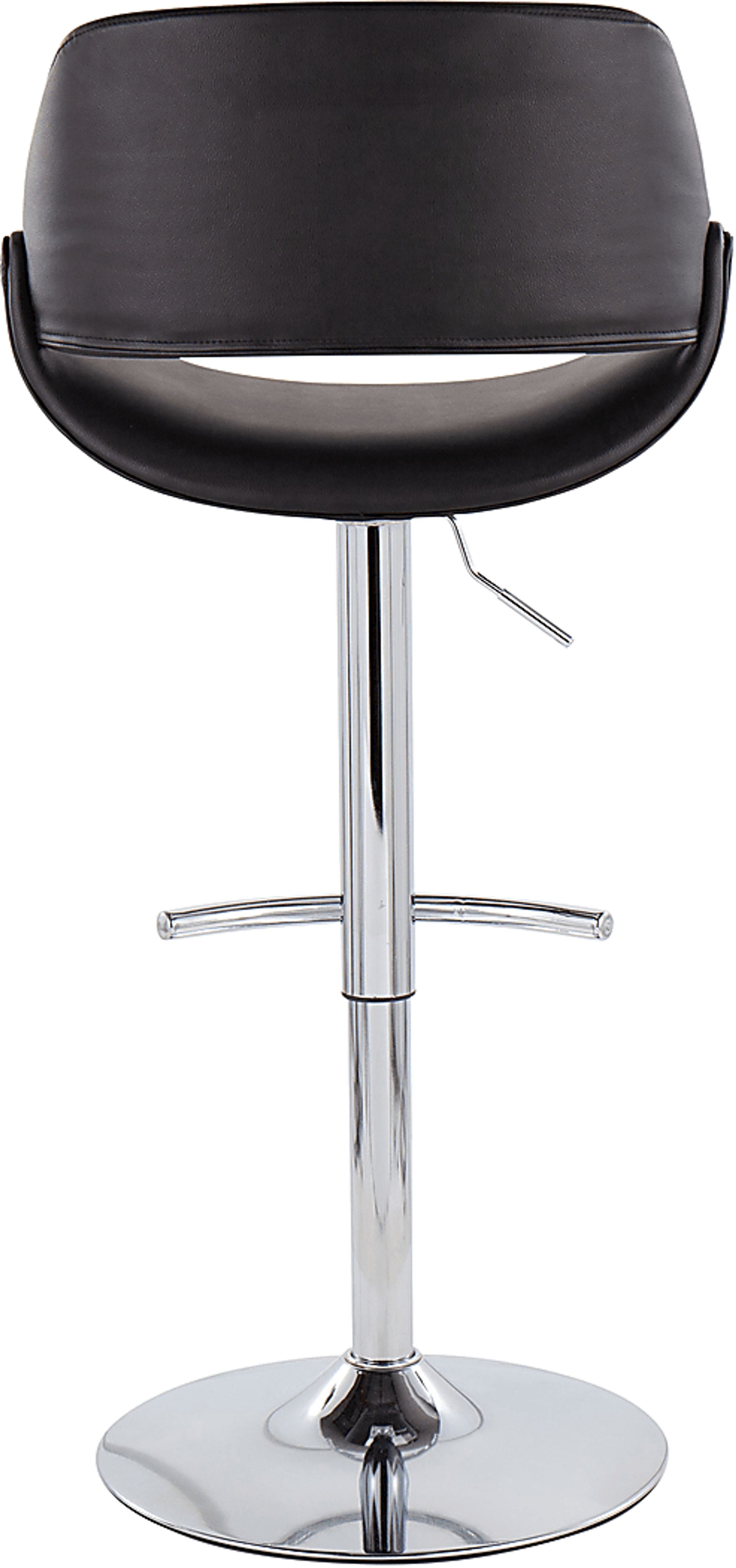 Astorel Black Barstool, Set of 2 - Image 6