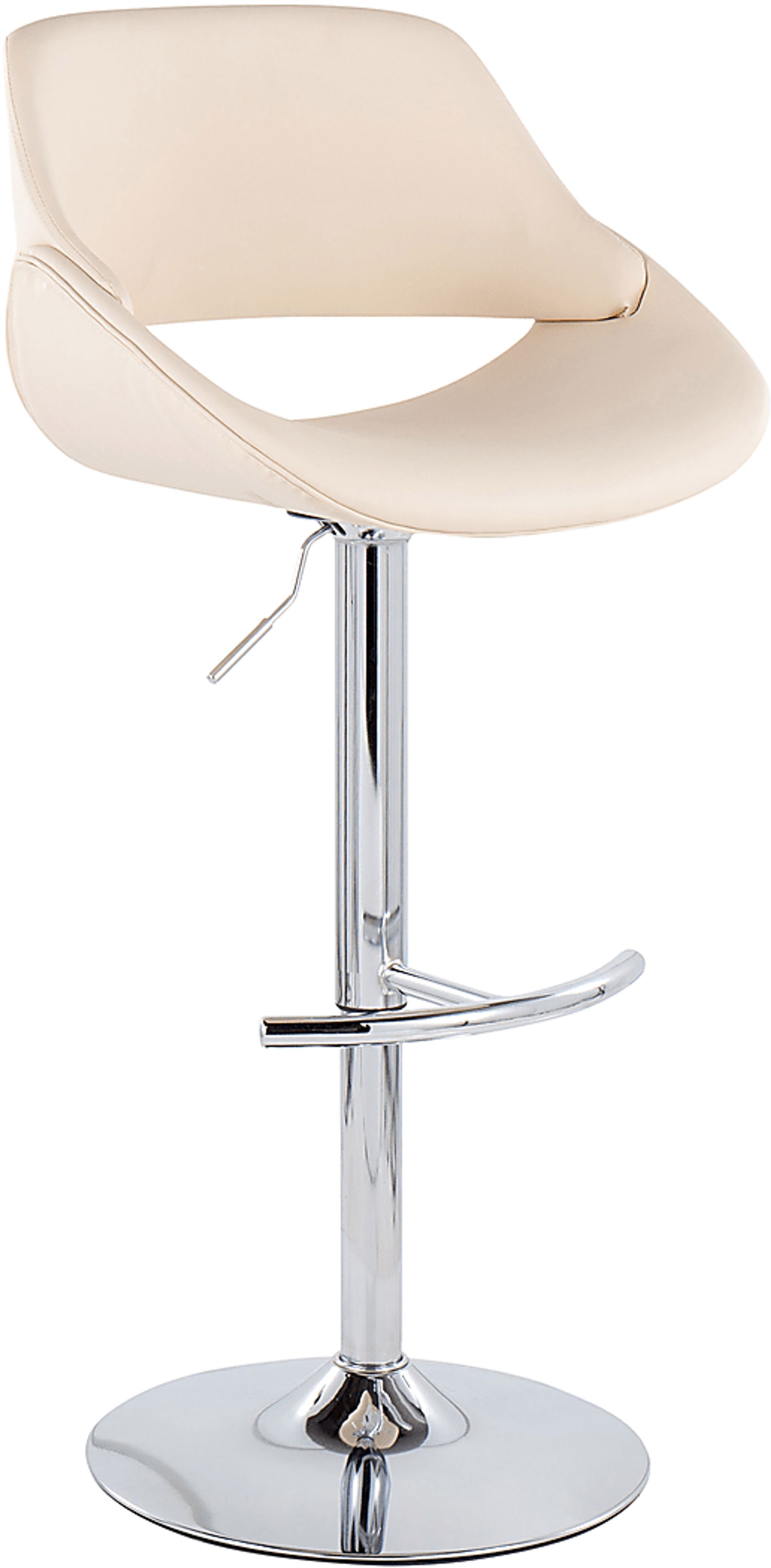 Astorel Cream Barstool, Set of 2 - Image 2