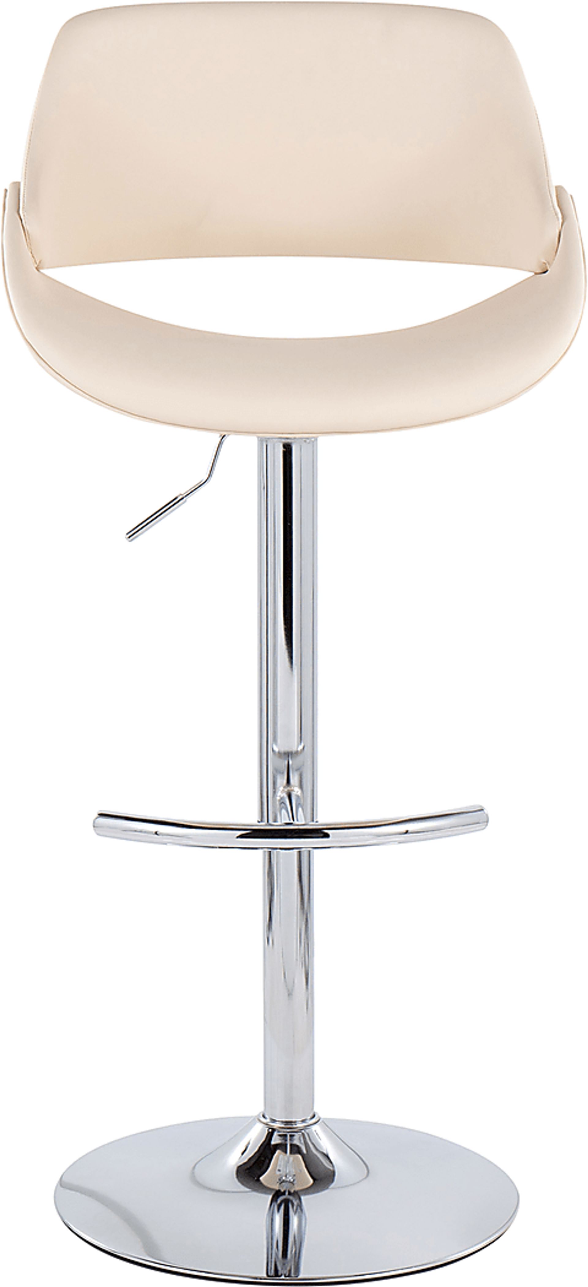 Astorel Cream Barstool, Set of 2 - Image 4