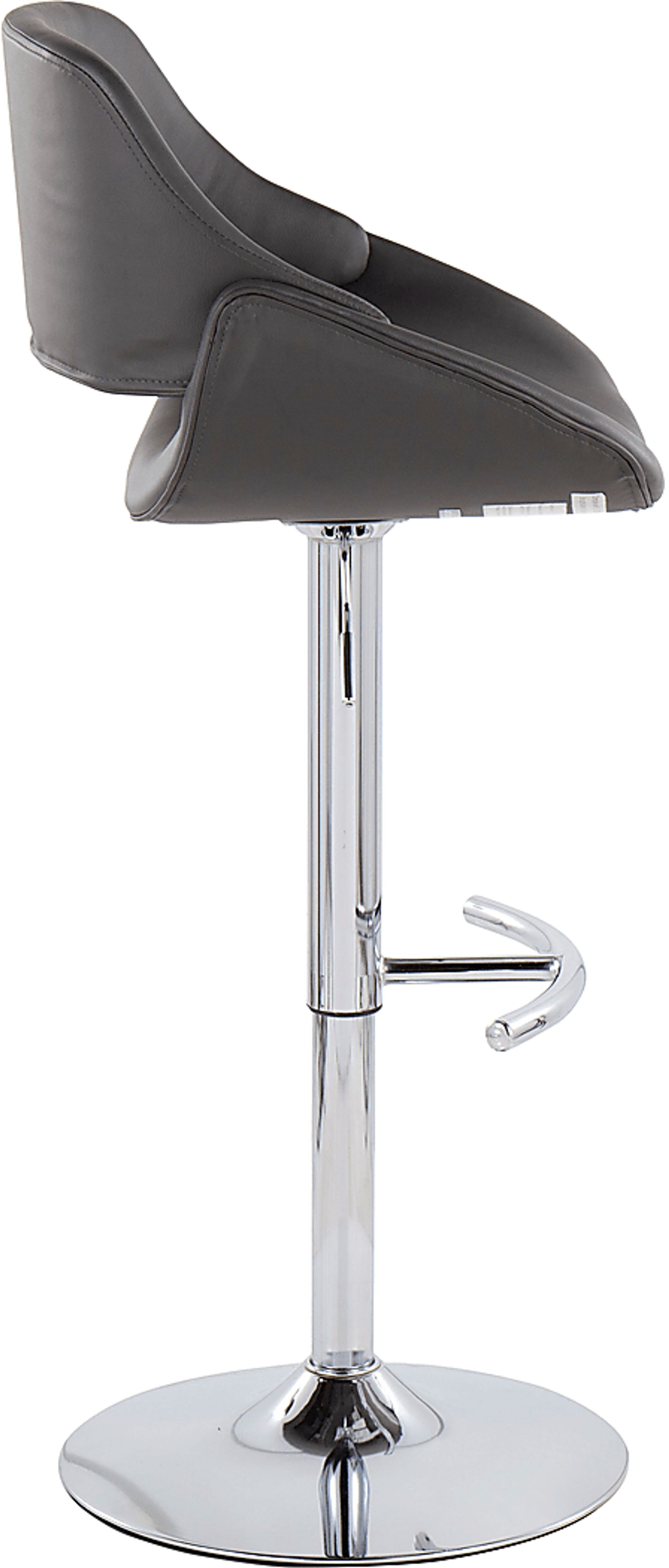 Astorel Gray Barstool, Set of 2 - Image 3