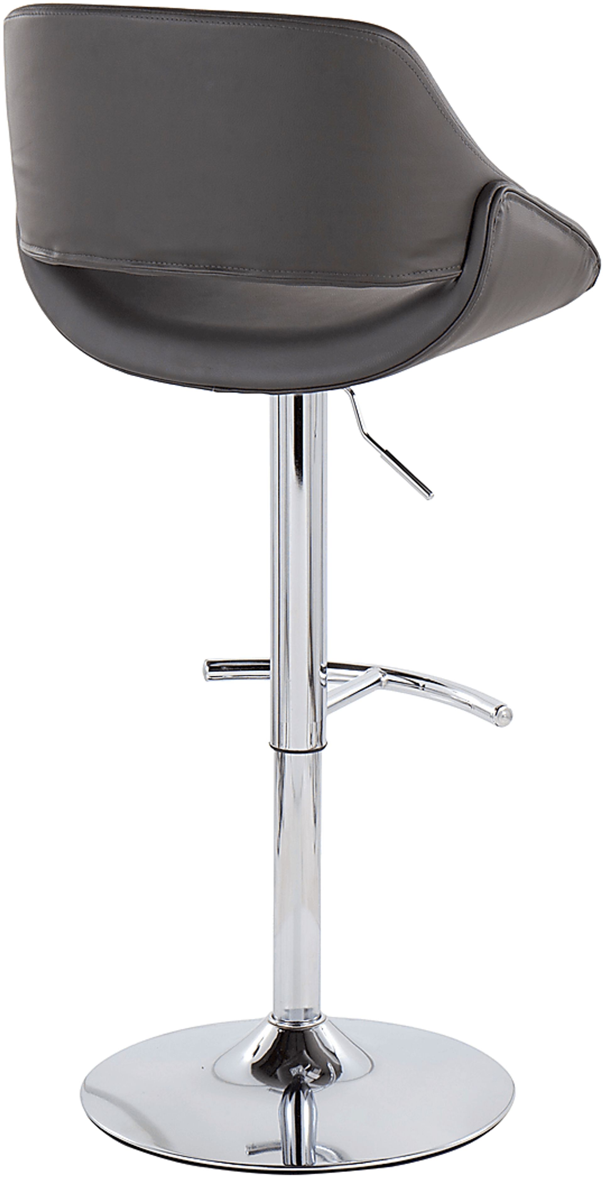 Astorel Gray Barstool, Set of 2 - Image 7