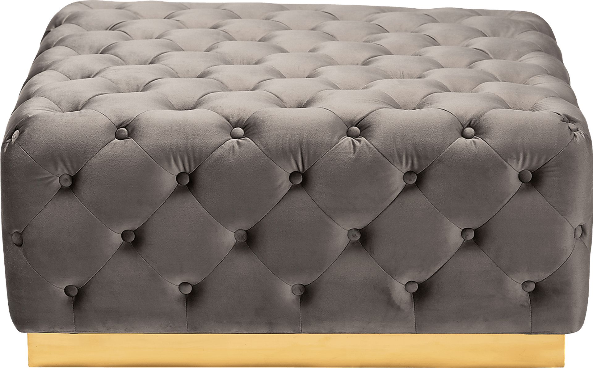 Astro Way Gray Cocktail Ottoman - Image 2