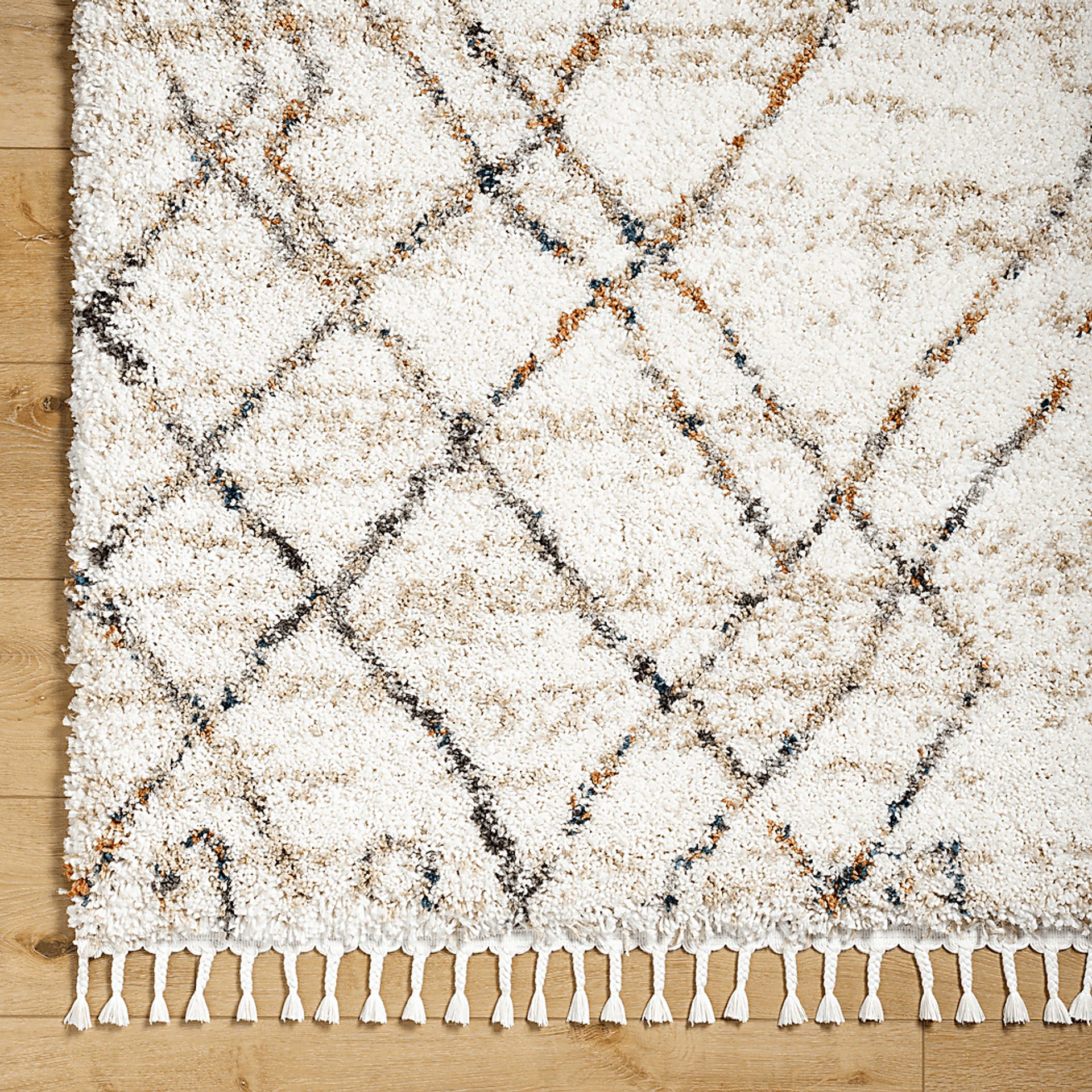 Asval White 7'10 x 10' Area Rug - Image 4