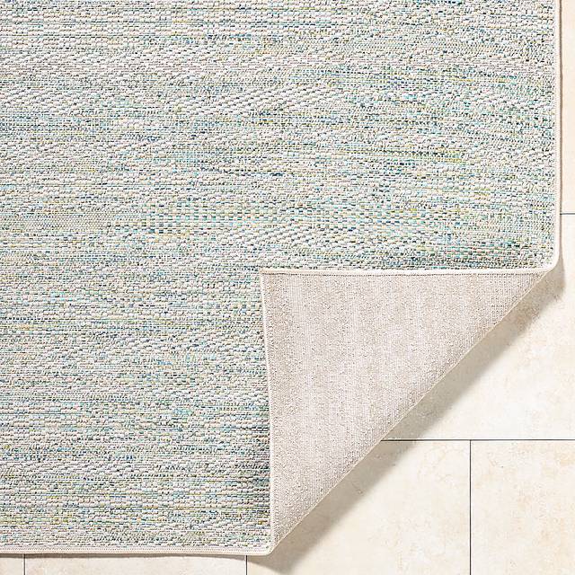 Aswan Aqua 5' x 7' Indoor/Outdoor Rug - Thumbnail - Image 5