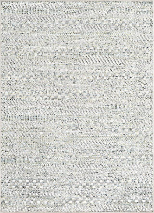 Aswan Aqua 5' x 7' Indoor/Outdoor Rug - Thumbnail - Image 1