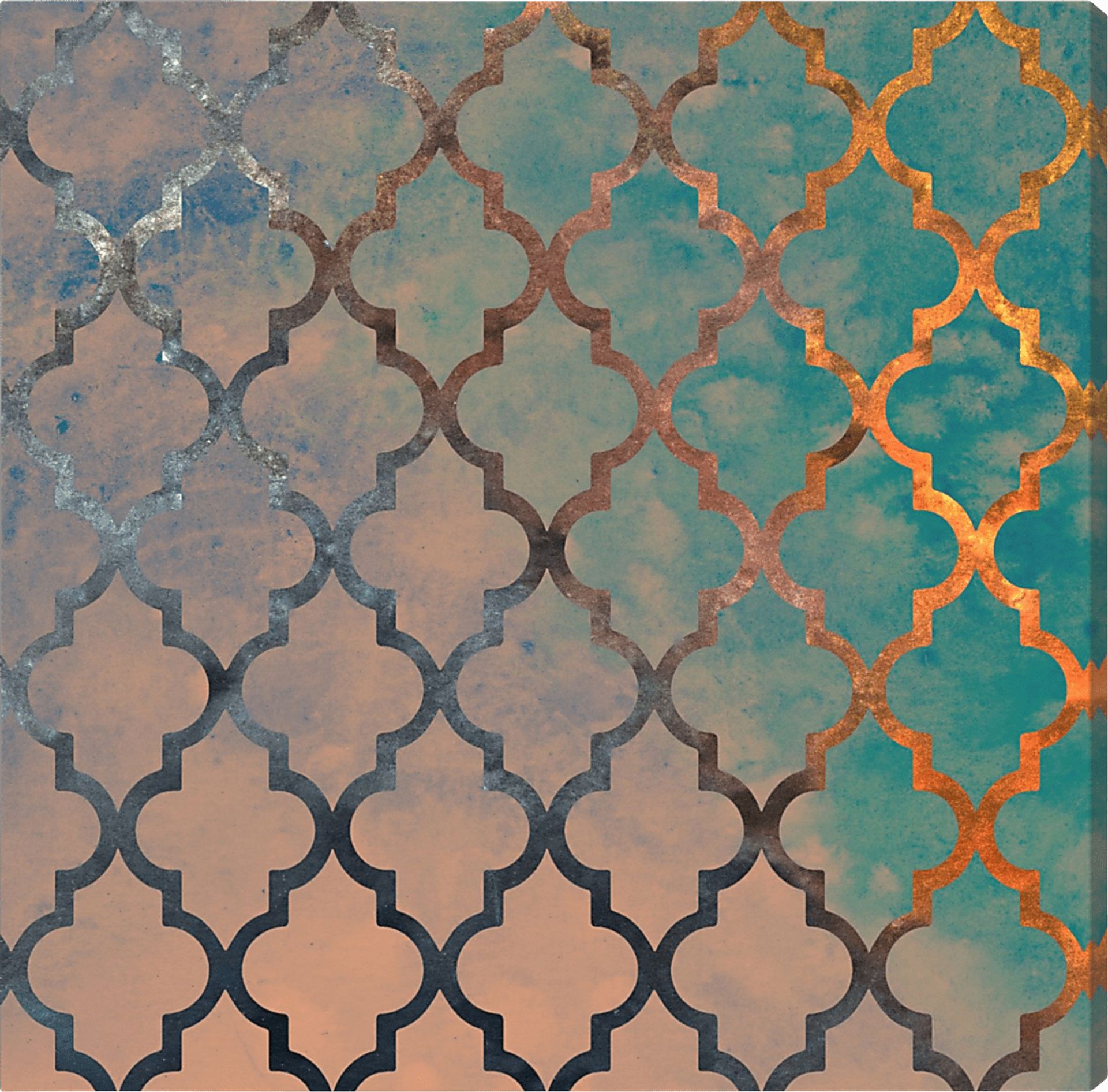 At A Distance Gray Artwork - Image 1