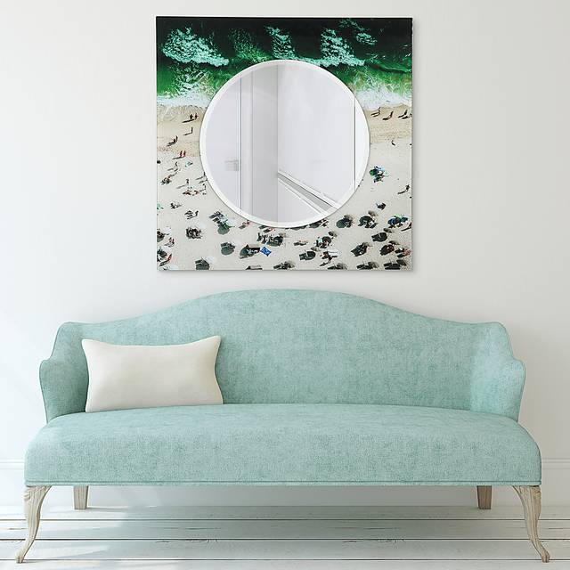 At The Shore Green Mirror - Thumbnail - Image 3