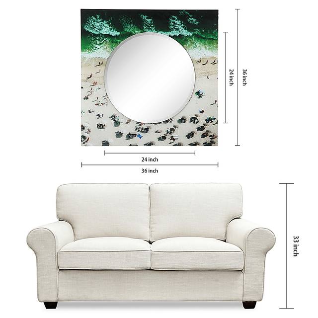 At The Shore Green Mirror - Thumbnail - Image 7