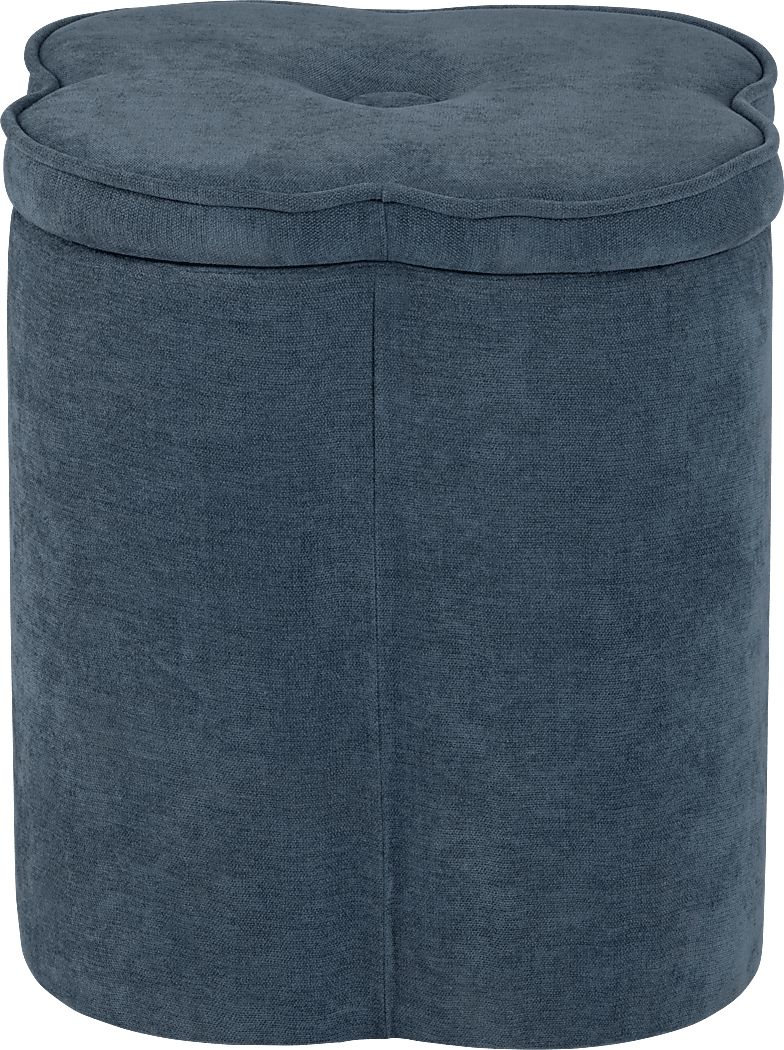 Atadero Navy Storage Ottoman