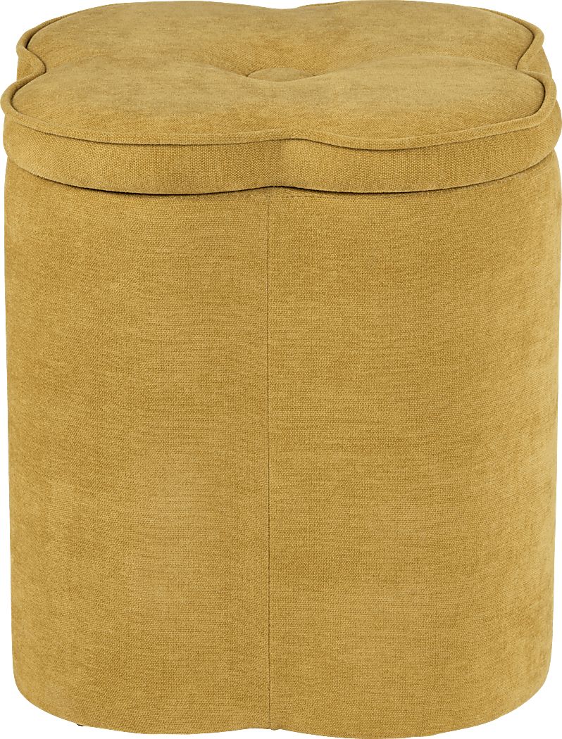 Atadero Yellow Storage Ottoman