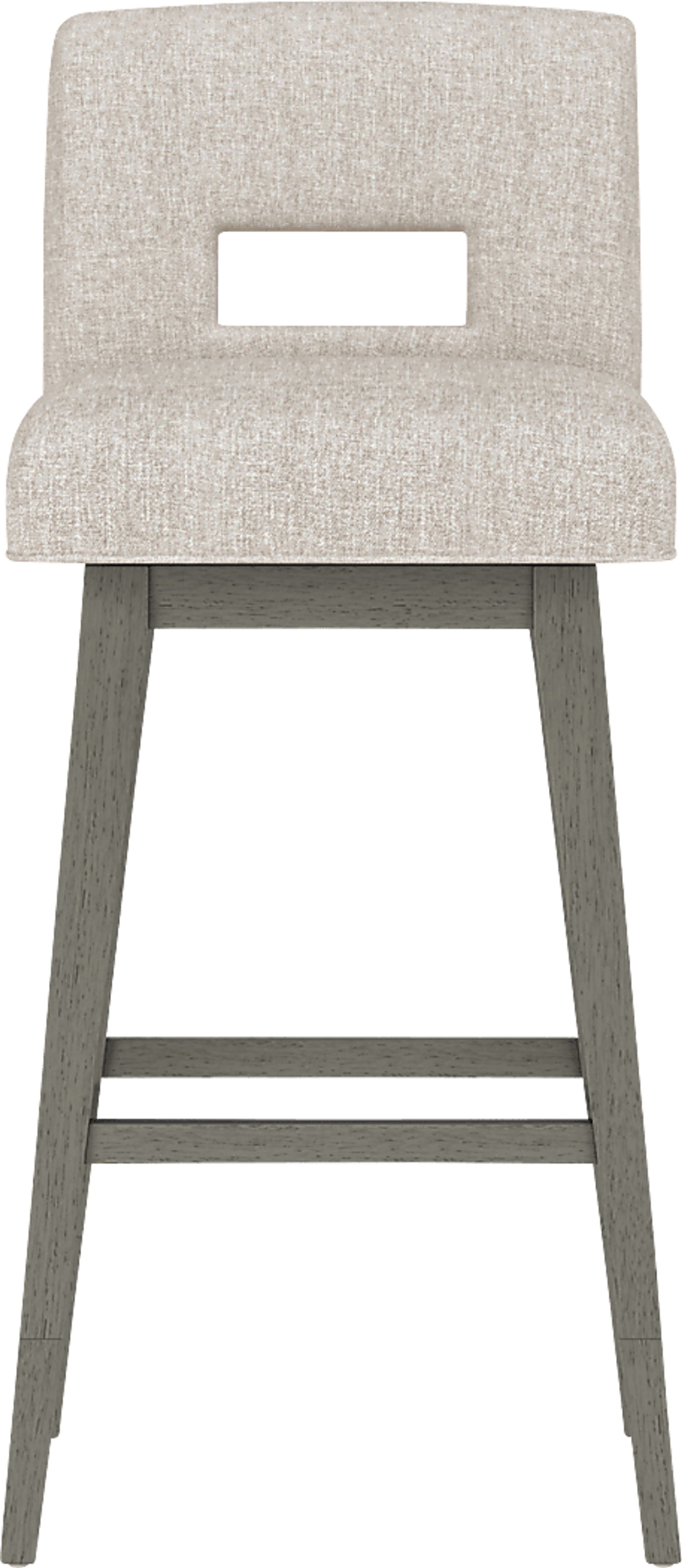Jaek Beige Counter Height Adjustable Stool - Image 1