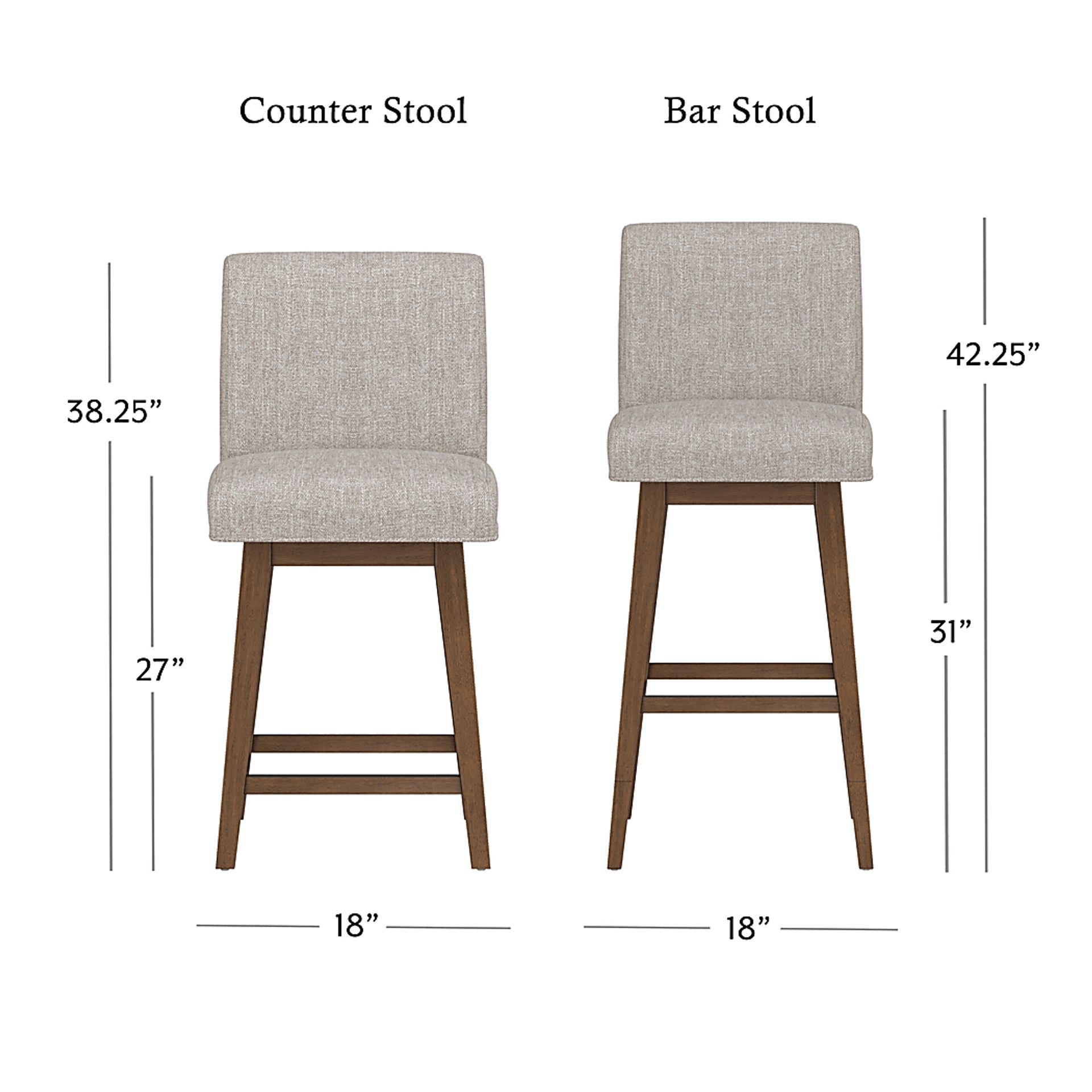 Nerton Brown Counter Height Adjustable Stool - Image 12