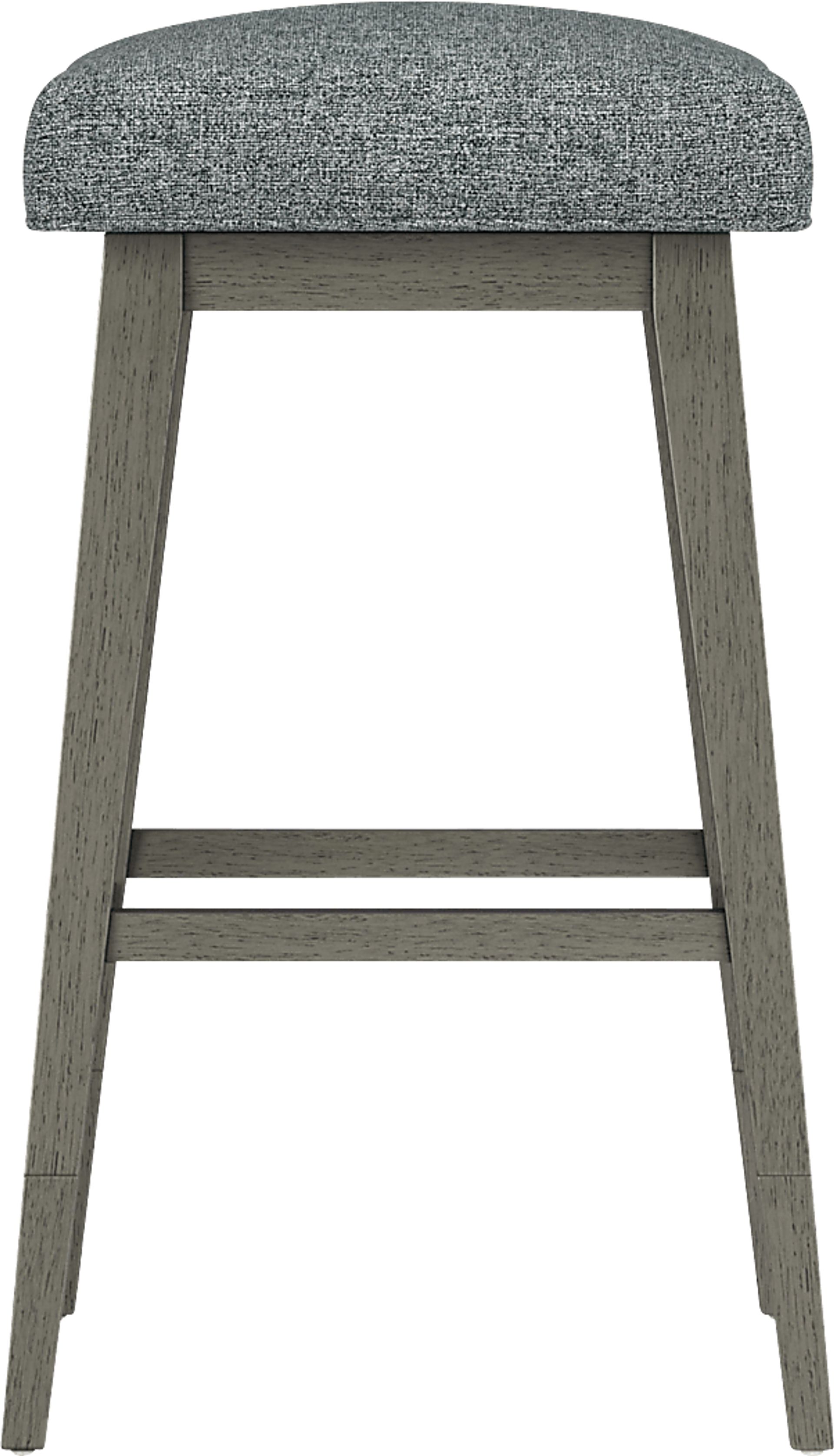 Atalifo Gray Counter Height Adjustable Stool - Image 1