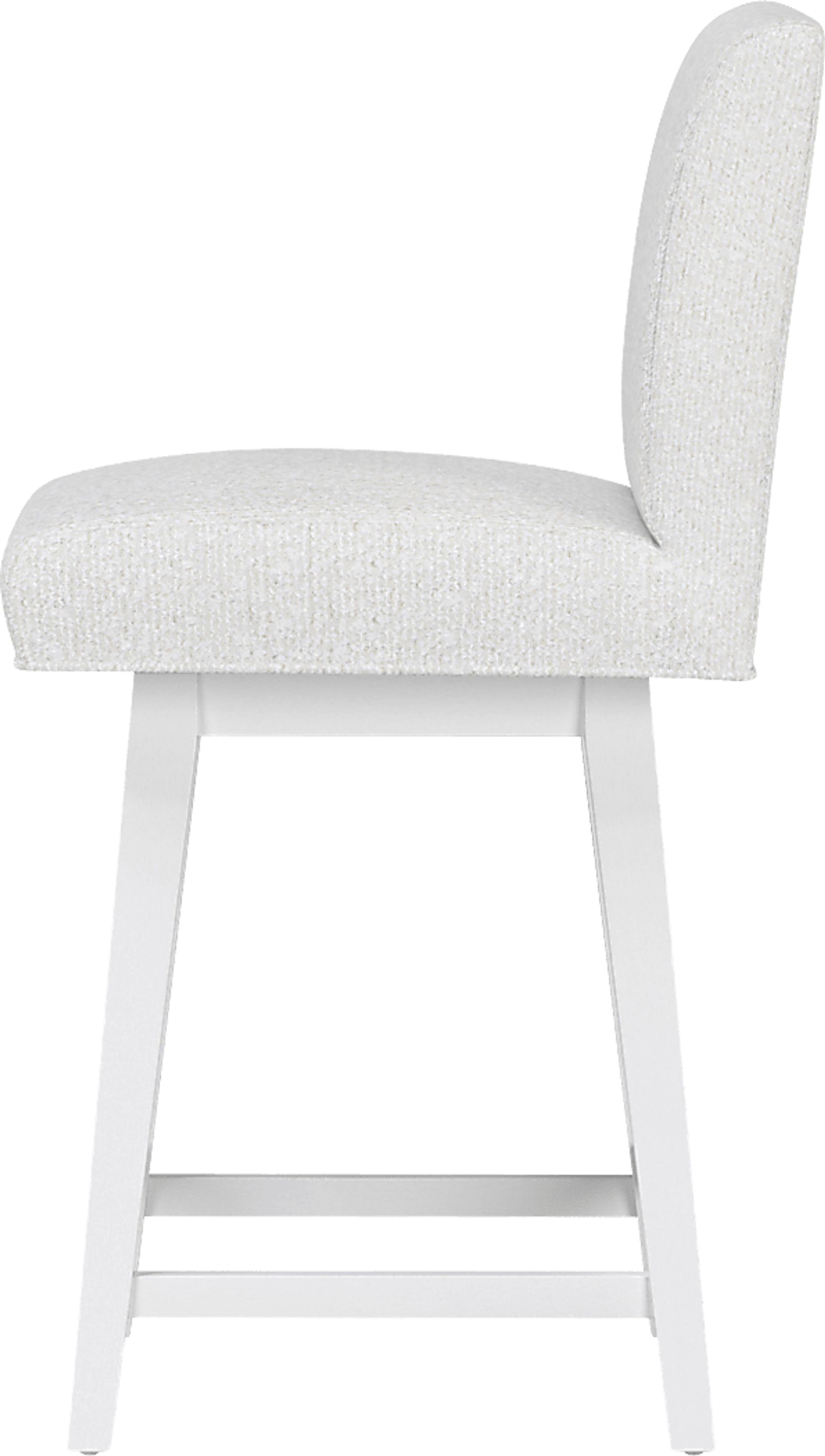 Nerton White Counter Height Adjustable Stool - Image 14