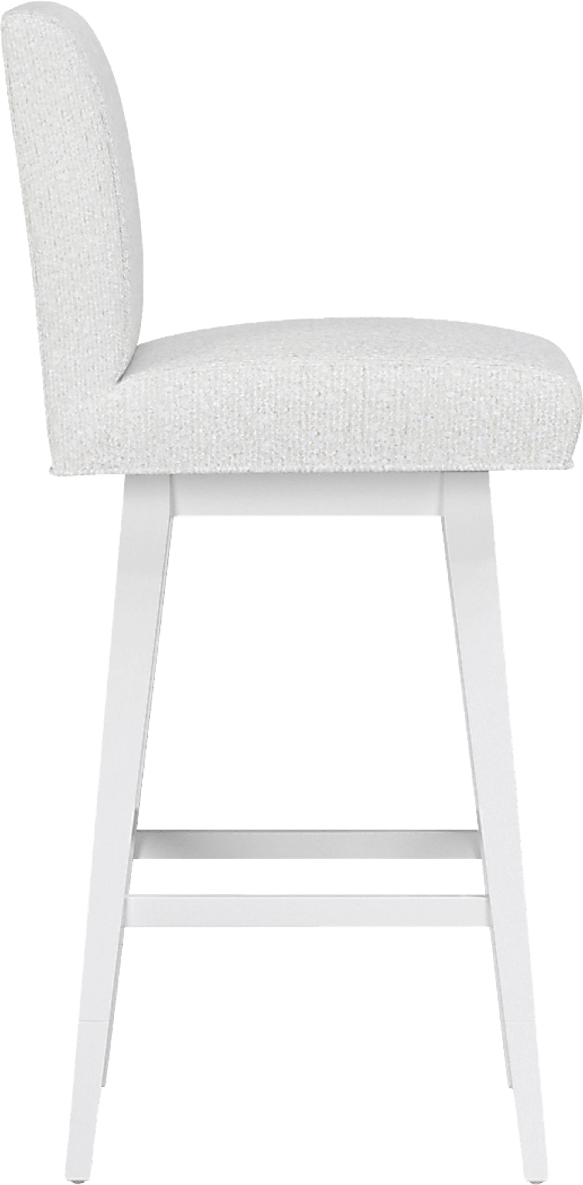 Nerton White Counter Height Adjustable Stool - Image 16