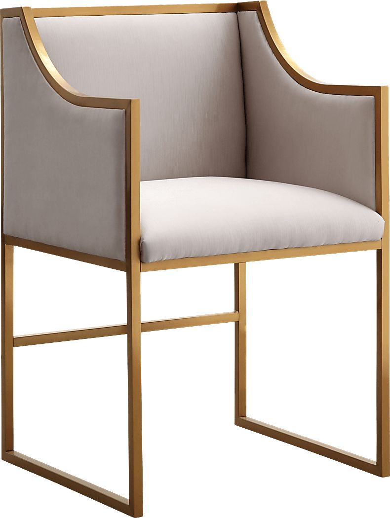 Atara Beige Accent Chair